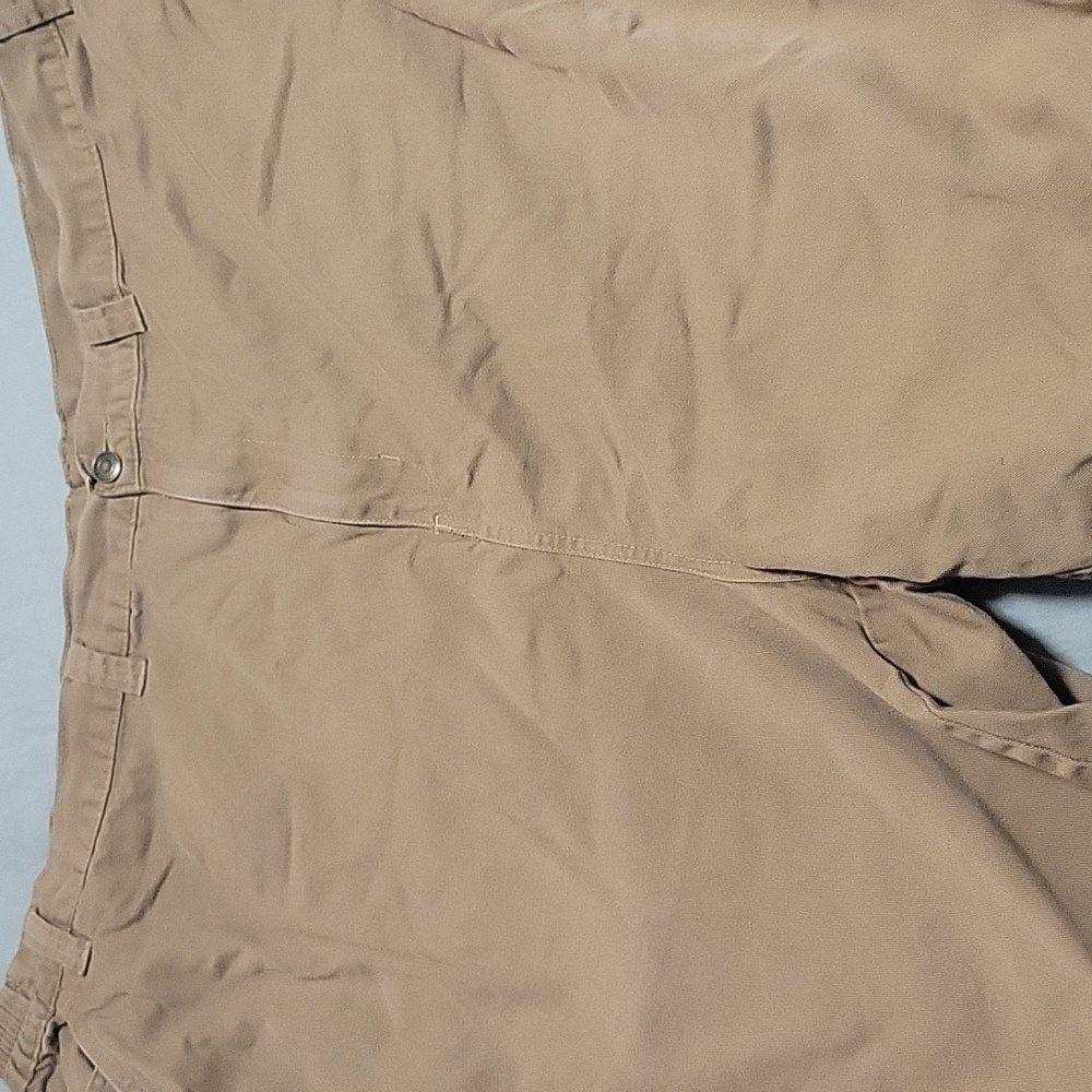 Men's Tan Cargo Pants - Picture 4 of 5